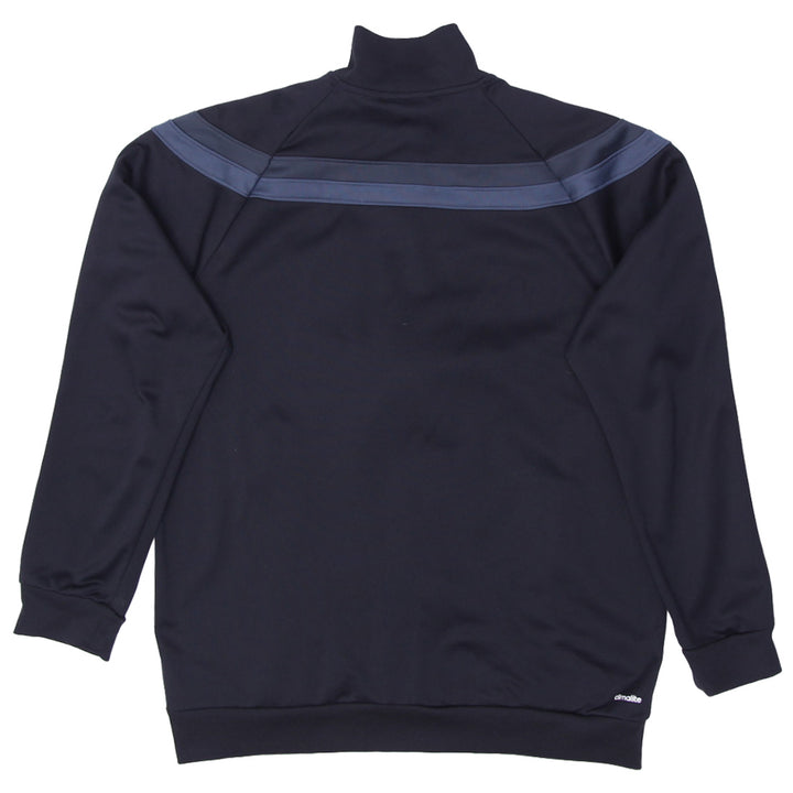 Mens Embroidered Adidas Logo Deutscher Fussball Bund Zipper Jacket