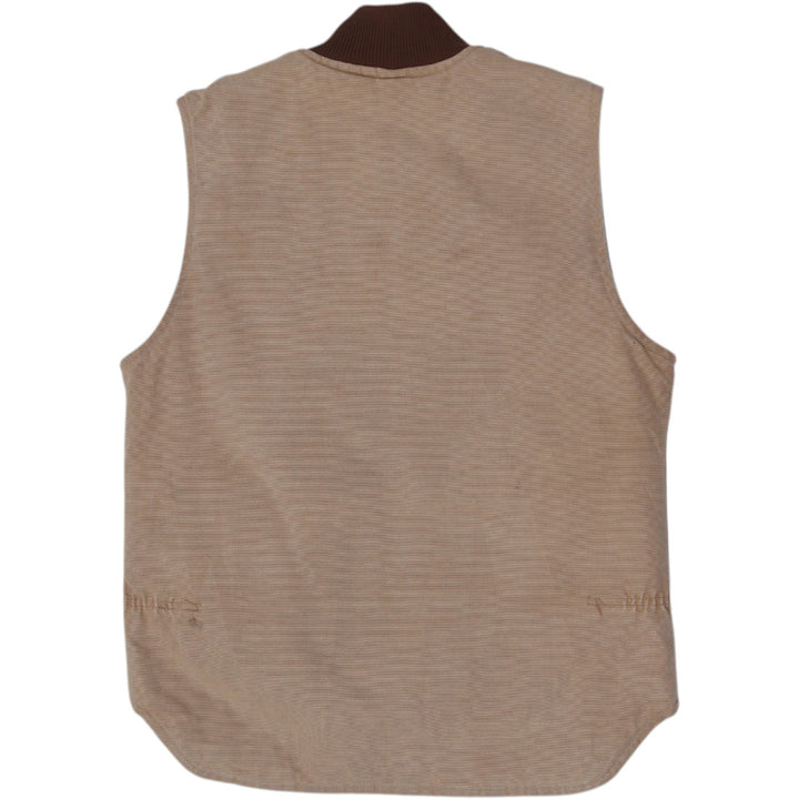 Vintage Carhartt Duck Canvas Quilted Insulated Vest Size M