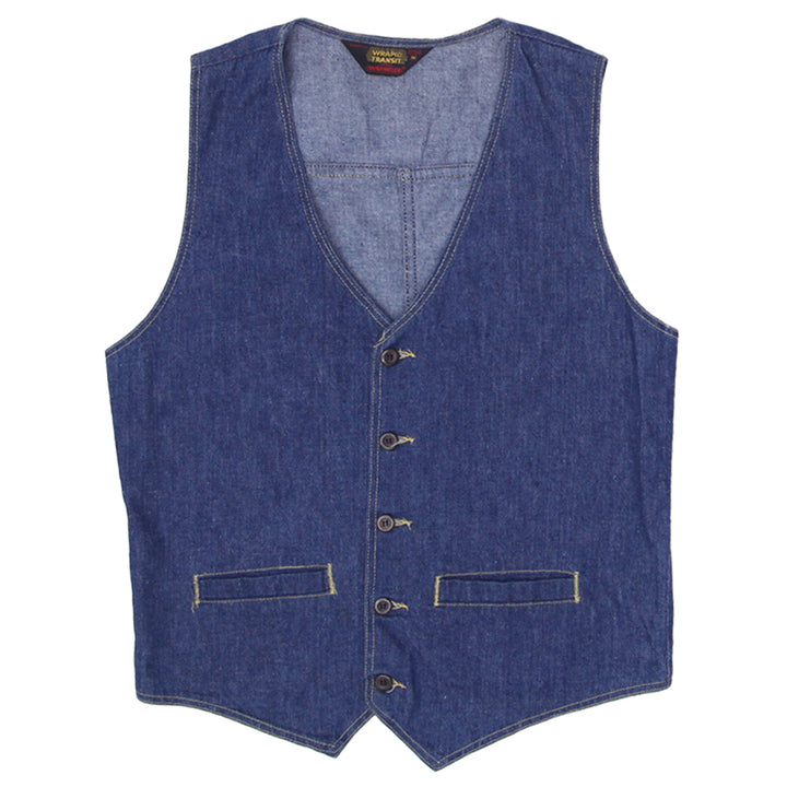 Vintage Ladies Wrapid Transit From Wrangler Made In USA Denim Vest