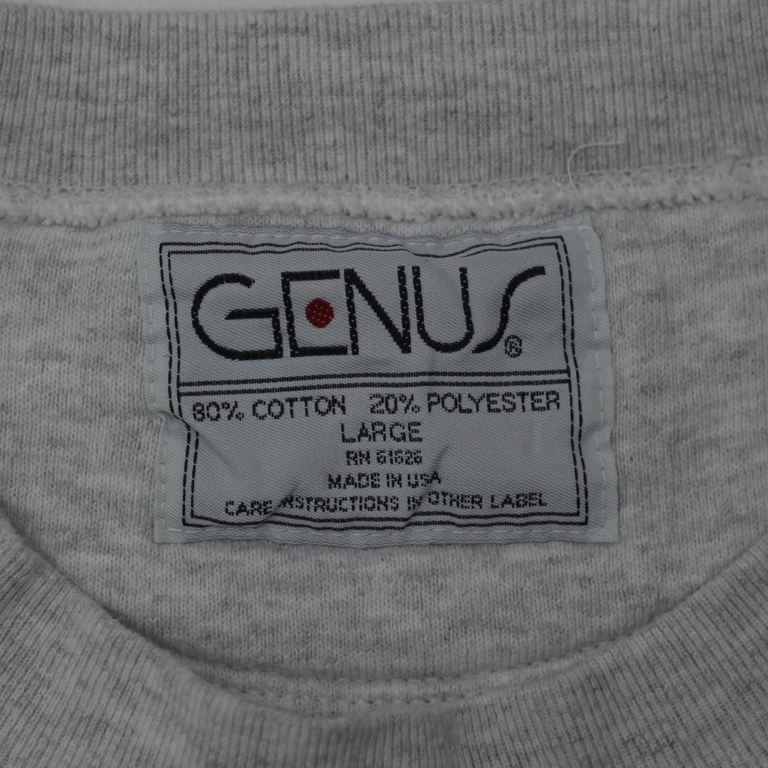 Vintage Genus Mount Union Raiders NCAANational '93 Champs Sweatshirt Size L Made In USA - Fashion Rerun Vintage Migration_Sweaters