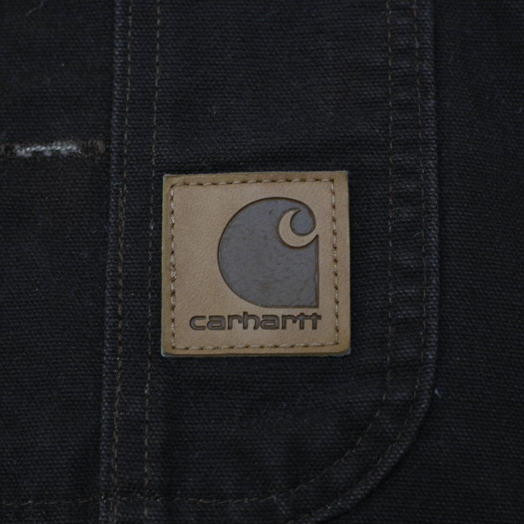 Mens Carhartt R06-DKB Coveralls Black Canvas Workwear 36x30