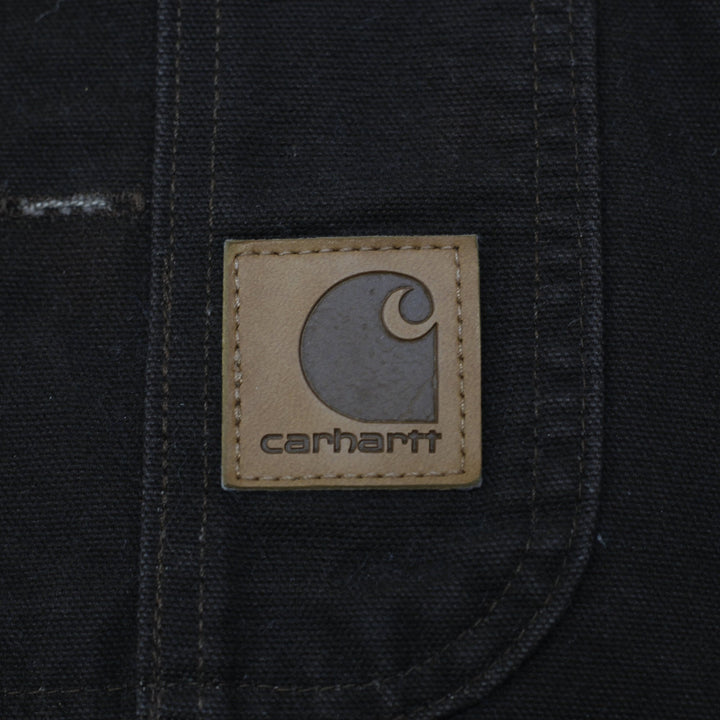 Mens Carhartt R06-DKB Coveralls Black Canvas Workwear 36x30