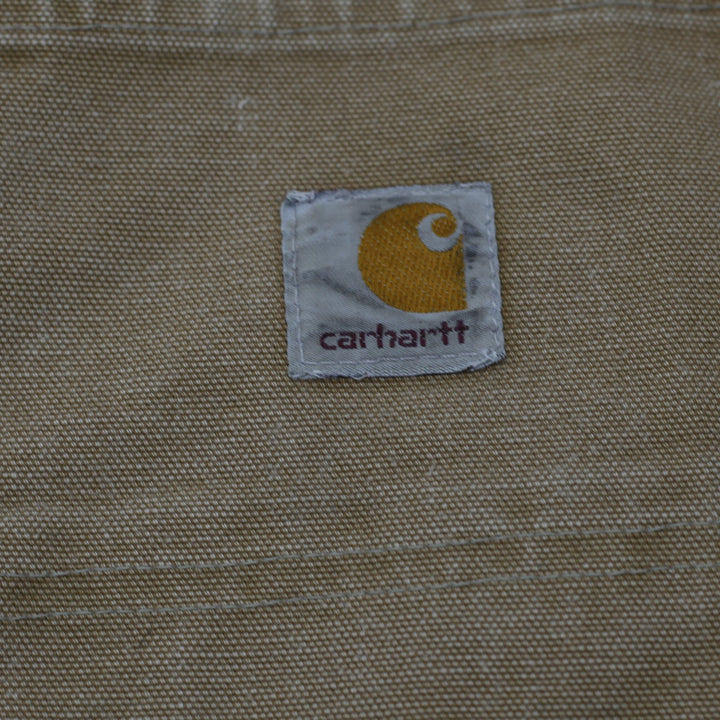 Mens B01 BRN Loose Original Fit Double Knee Carhartt Workwear Slightly Distressed Pants