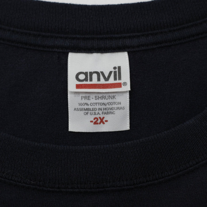 Vintage 2004 Anvil Amphibious Outfitters Scuba T-Shirt Size 2X