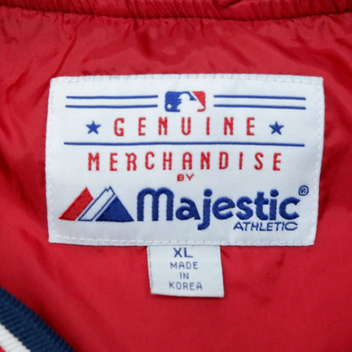 Vintage Genuine Merchandise By Majestic Red Sox V-Neck Jacket