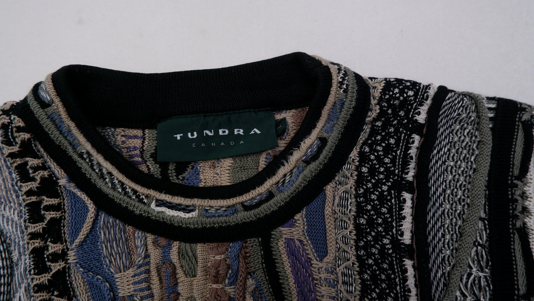 Vintage Tundra Canada 3D Style Sweater