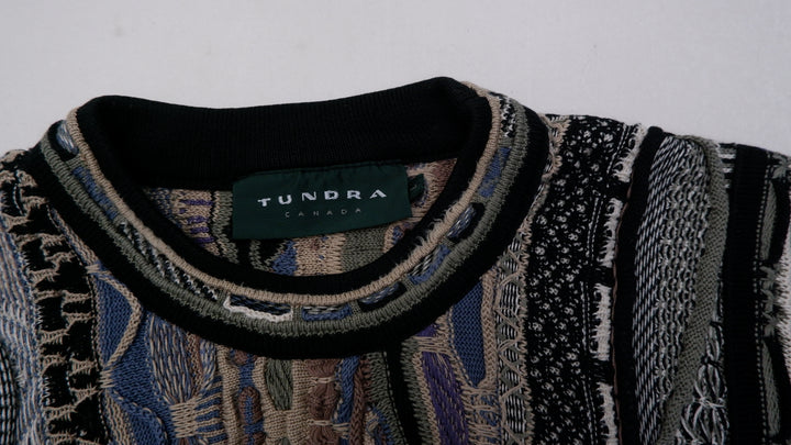 Vintage Tundra Canada 3D Style Sweater