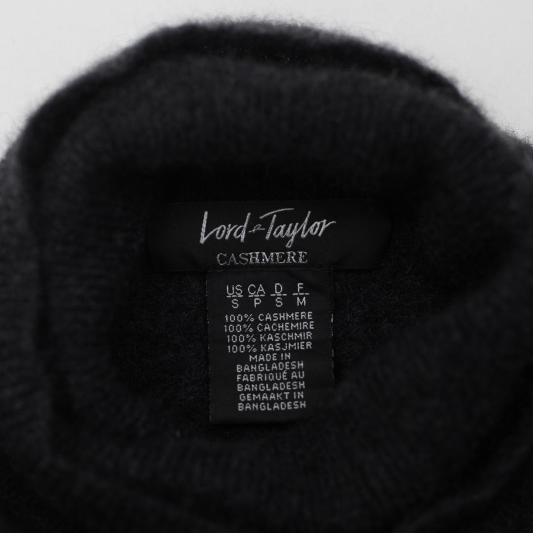 Ladies Lord & Taylor 100% Cashmere Turtleneck Sweater Size S