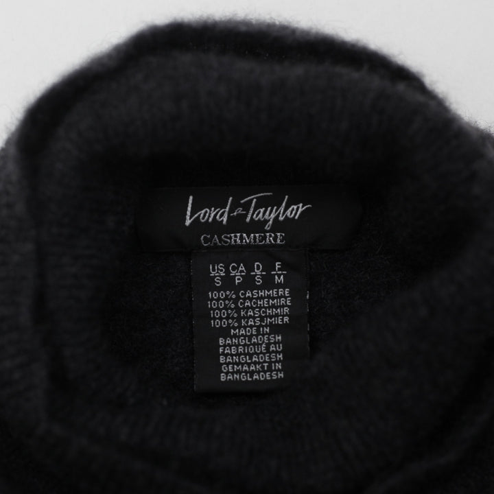 Ladies Lord & Taylor 100% Cashmere Turtleneck Sweater Size S