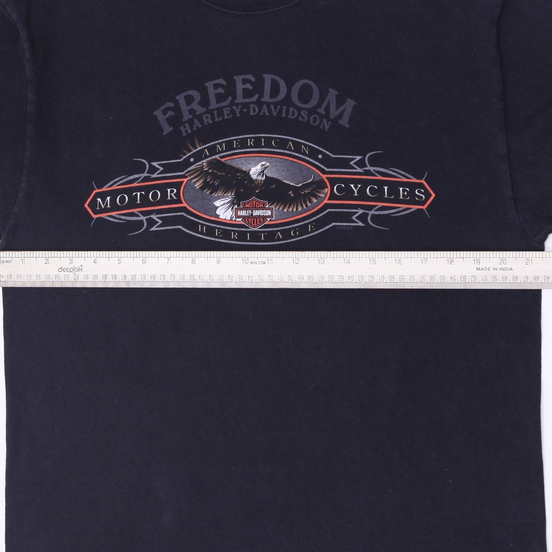 Vintage Harley Davidson Freedom Eagle Denver CO T-Shirt Size L