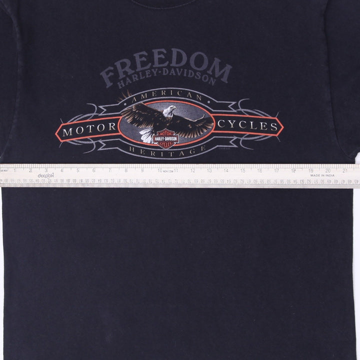 Vintage Harley Davidson Freedom Eagle Denver CO T-Shirt Size L