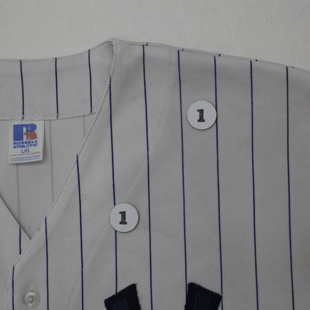 Vintage 90s Russell Athletic New York Yankees MLB baseball Jersey L | Migration_Jerseys - View 9 | Fashion Rerun
