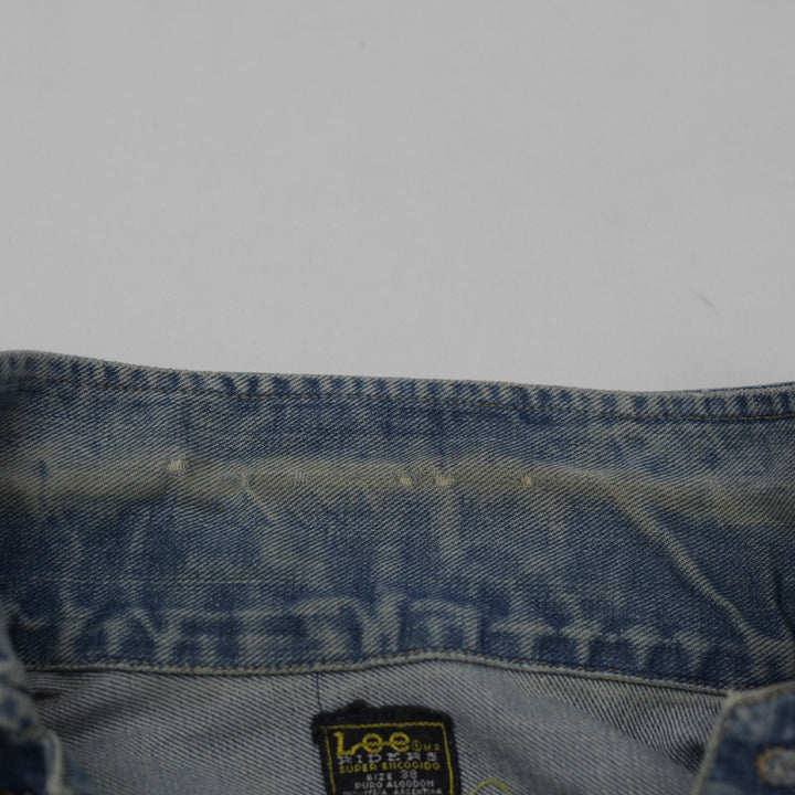 Vintage Lee Riders Unisex Denim Jacket -Size 38 100% Cotton Distressed - Fashion Rerun Vintage Migration_Jacket
