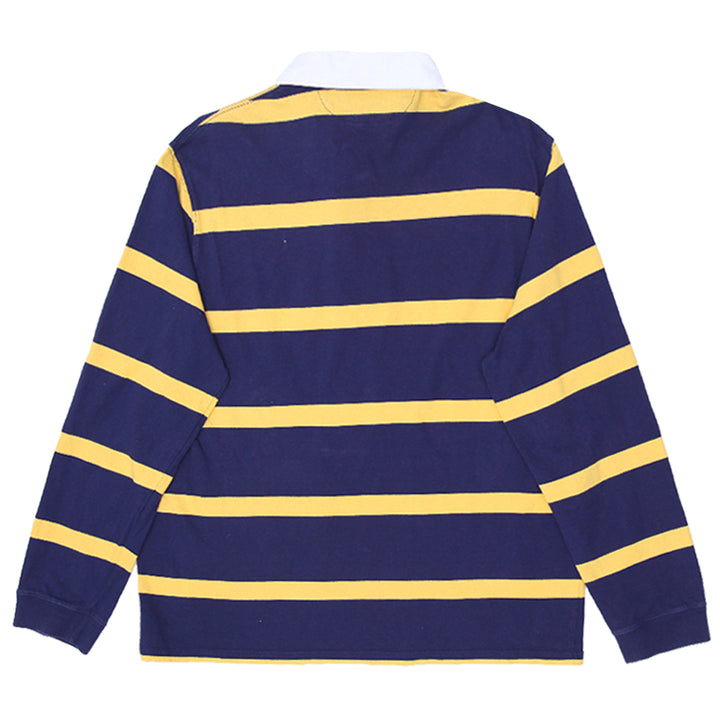 Mens Polo Ralph Lauren Custom Slim Fit Striped Rugby Shirt - Fashion Rerun Vintage Migration_T-Shirt