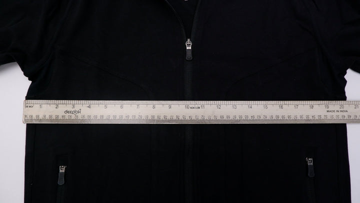 Mens Lululemon Bomber Jacket Black Full Zip Athletic