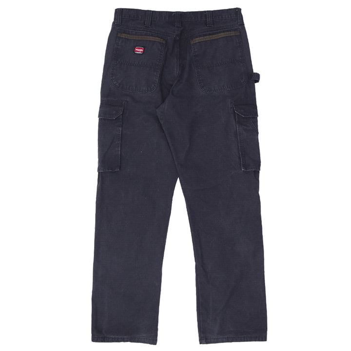Mens Wrangler Ripstop Cargo Workwear Pants - Fashion Rerun Vintage Migration_Pants
