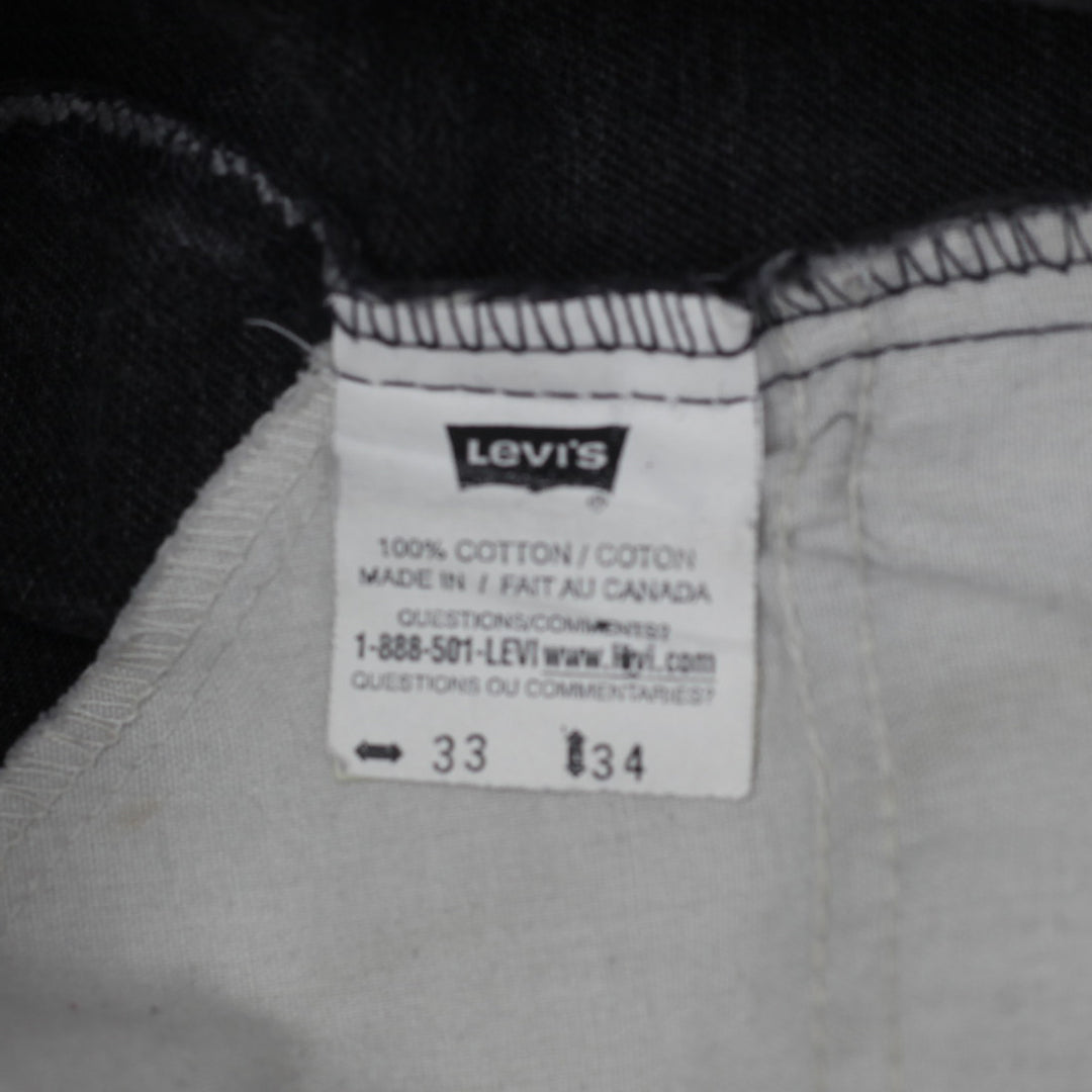 Vintage Levi Strauss Orange Tab Jeans Black - Fashion Rerun Vintage Migration_Pants