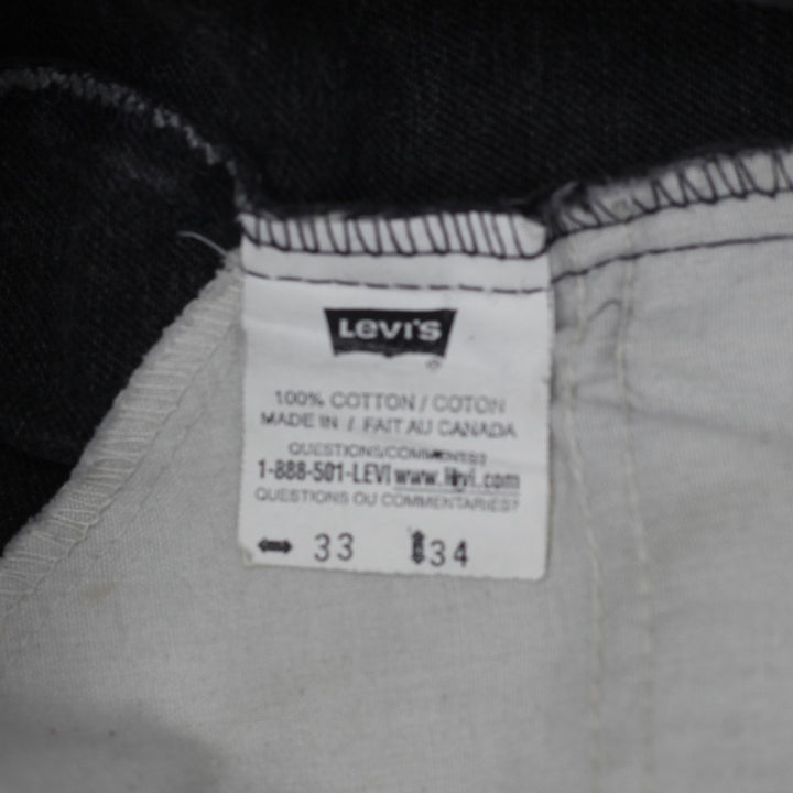 Vintage Levi Strauss Orange Tab Jeans Black - Fashion Rerun Vintage Migration_Pants