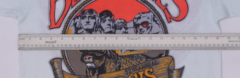 Vintage 1992 Mens Graphic Sturgis Cycle T-Shirt Size M | Migration_T-Shirts - View 8 | Fashion Rerun
