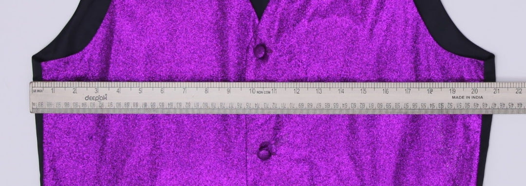 Barry Wang Shiny Formal Vest Size M
