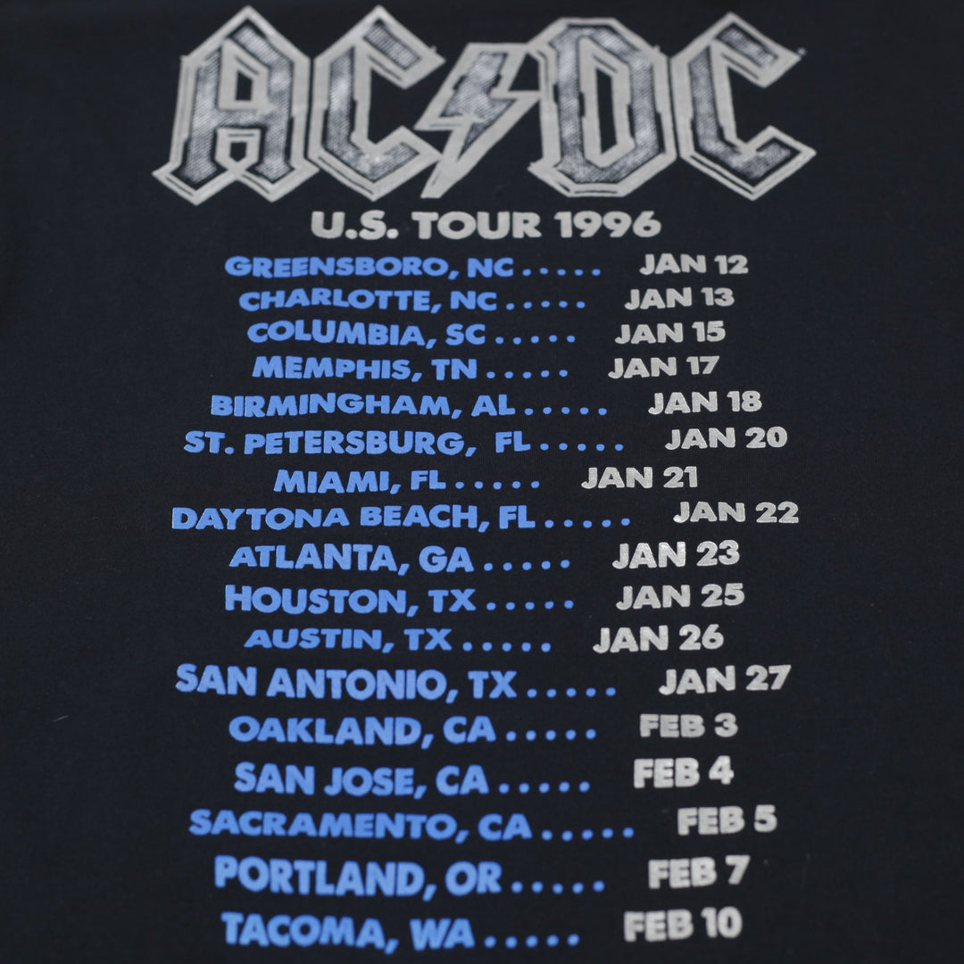 Mens AC/DC Ballbreaker Concert Tour T-Shirt Size L/XL