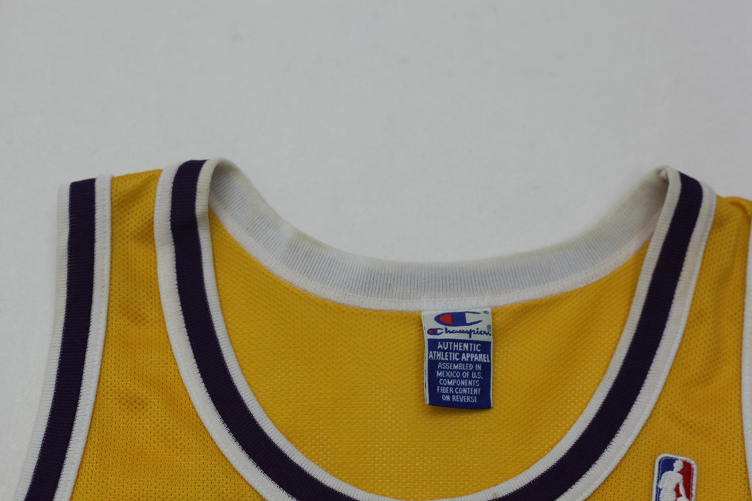 Vintage NBA Champion Lakers #34 O'Neal Jersey - Fashion Rerun Vintage Migration_Jersey