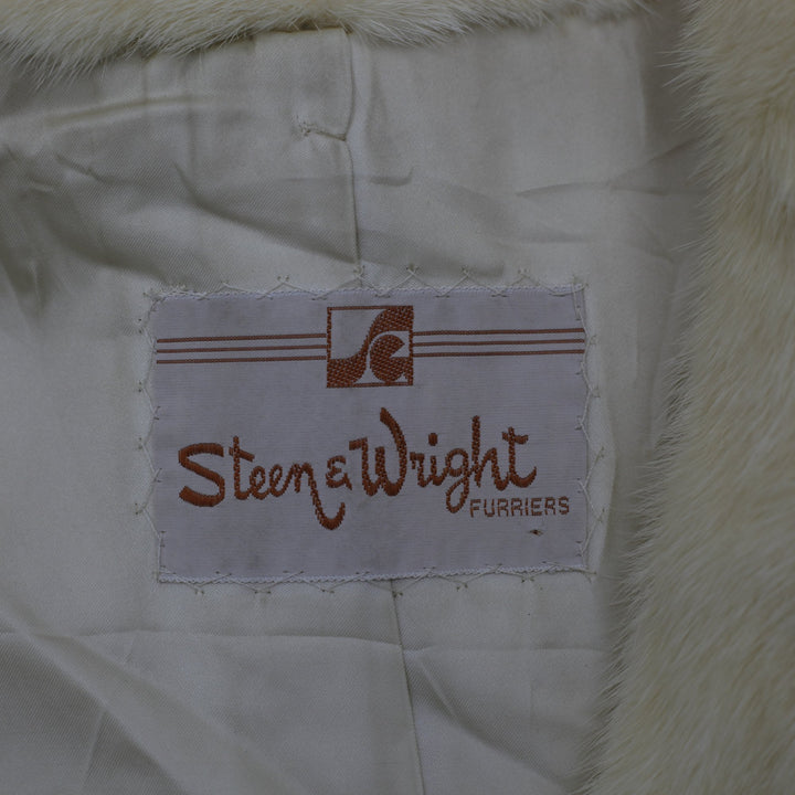 Mid-Century Elegance Authentic Steen & Wright Let-Out genuine  Fur Coat