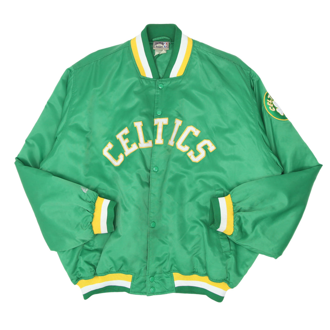 Shop Vintage Hardwood Classics NBA Boston Celtics Quilted Jacket