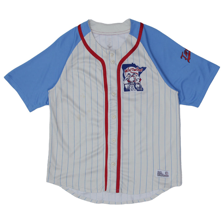 Vintage Minnesota Twins "Wins Twins" MLB Baseball Jersey Size XL - Fashion Rerun Vintage Migration_Jersey