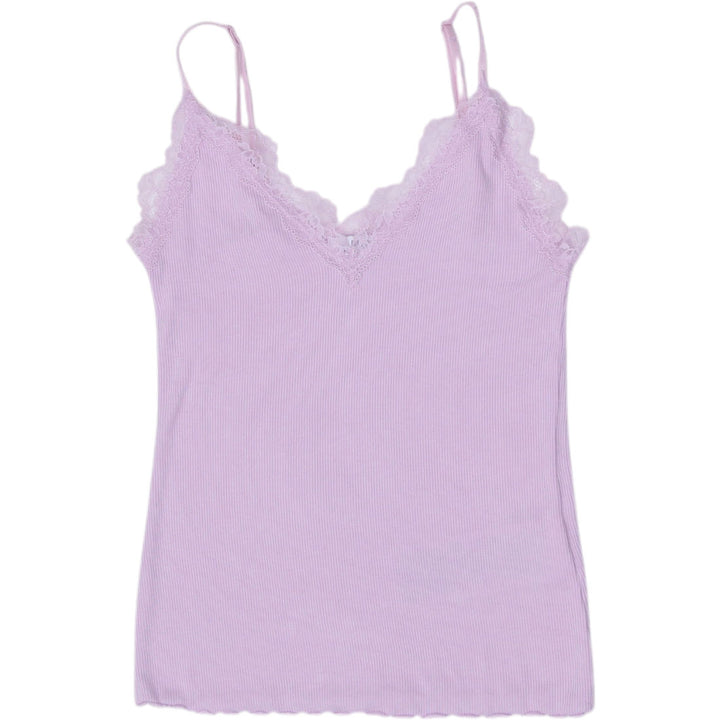 Y2K Ladies Amisu Lace Trim Cami Top Size S