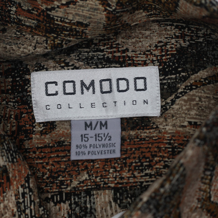 Vintage Comodo Collection Printed Short Sleeve Shirt - Fashion Rerun Vintage Migration_Shirt
