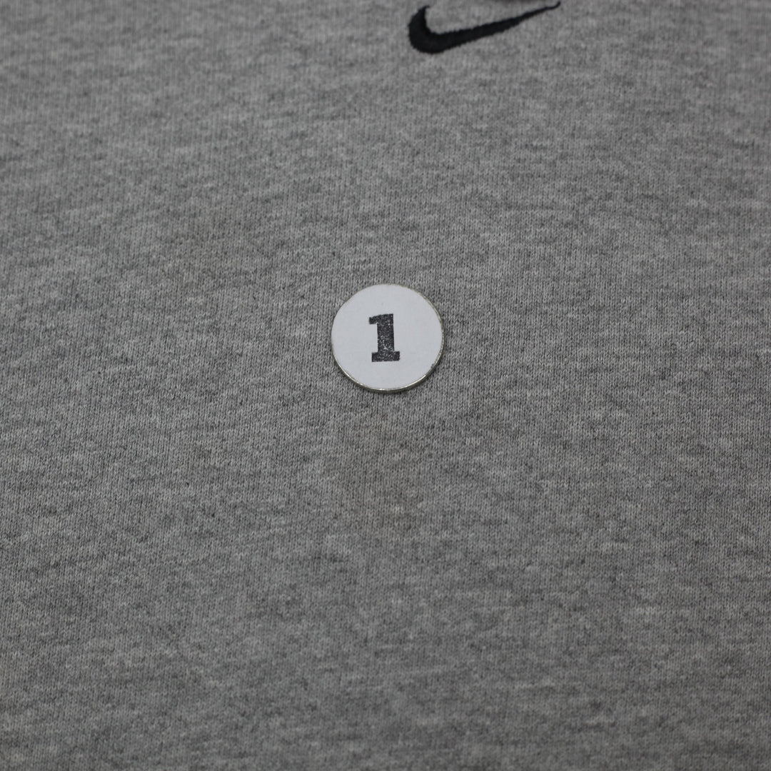 Vintage 90s Nike Center Swoosh Gray Pullover Hoodie Size XL | Migration_Hoodies - Alternate View | Fashion Rerun