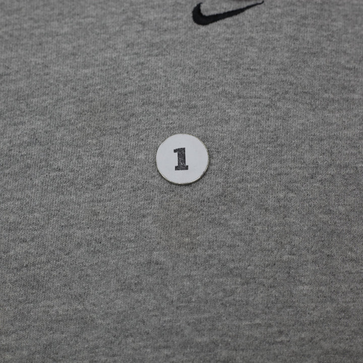 Vintage 90s Nike Center Swoosh Gray Pullover Hoodie Size XL | Migration_Hoodies - Alternate View | Fashion Rerun