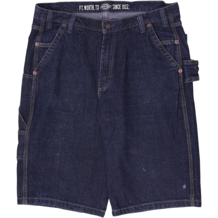 Y2K Mens Dickies Denim Carpenter Jorts Size 36