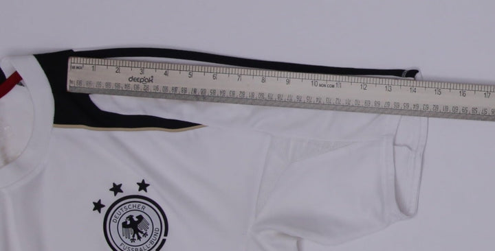 Mens Adidas Germany Soccer Jersey White Team Logo