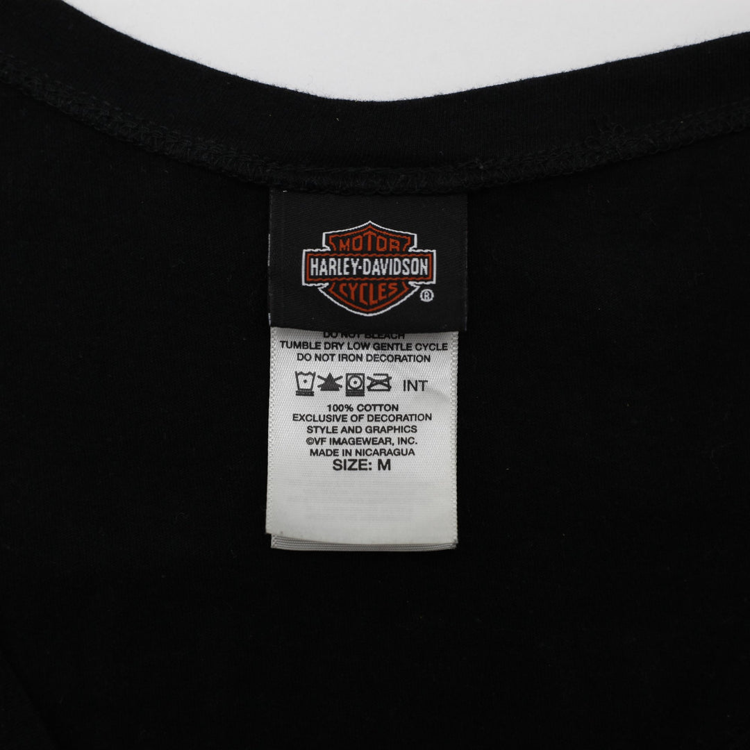 Ladies Harley Davidson Graphic Motorcycle Maui Tank Top Size M