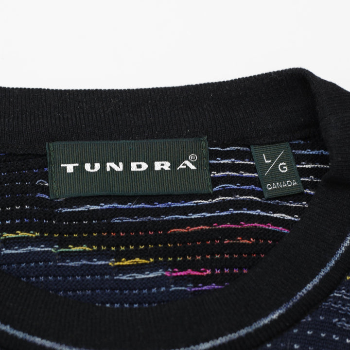 Vintage 90s Tundra Canada Textile Knit Coogi Sweater Size L