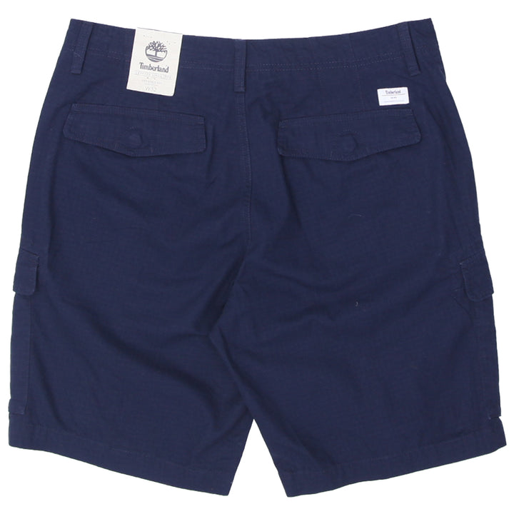 Mens Timberland Relaxed Fit Ripstop Cargo Shorts Navy - Fashion Rerun Vintage Migration_Shorts