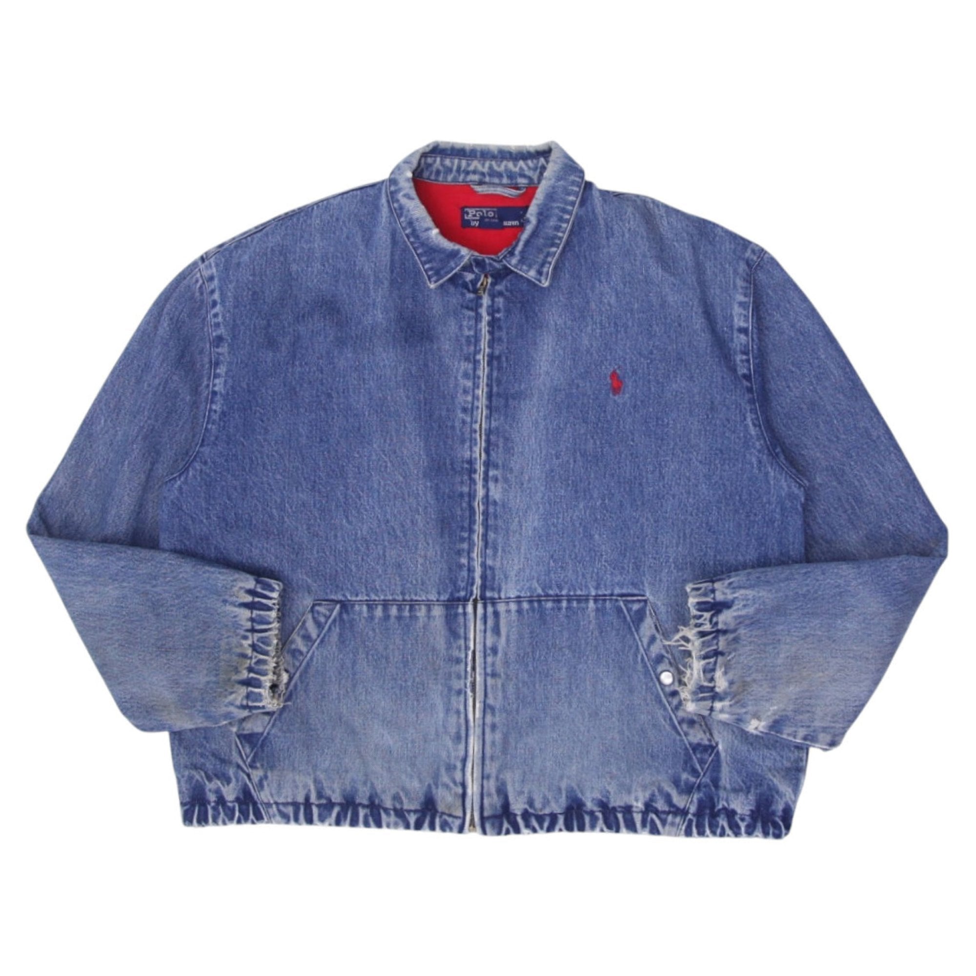 Shop Vintage Ralph Lauren Polo Jeans Denim Tracker Jacket