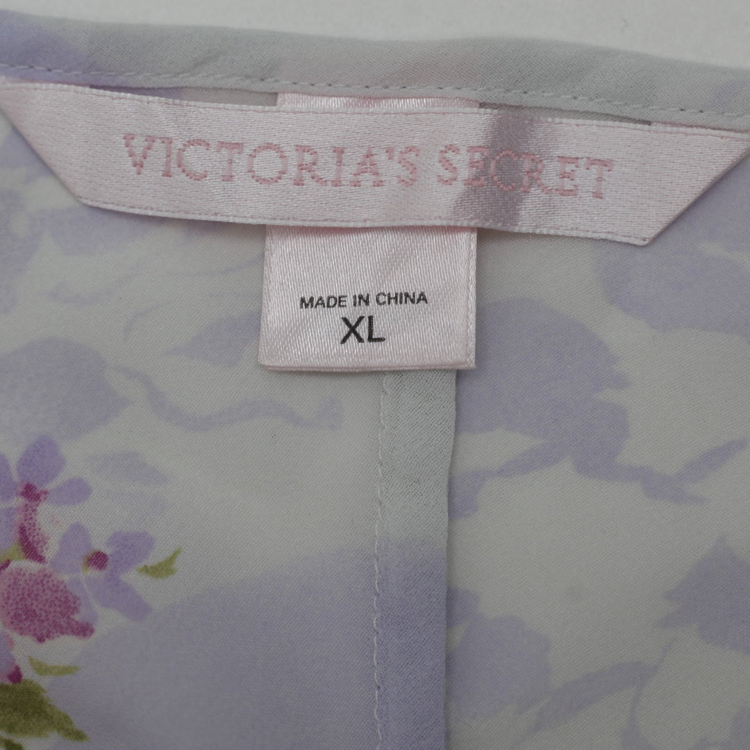 Y2K Ladies Victoria's Secret Floral Halter Top Size XL