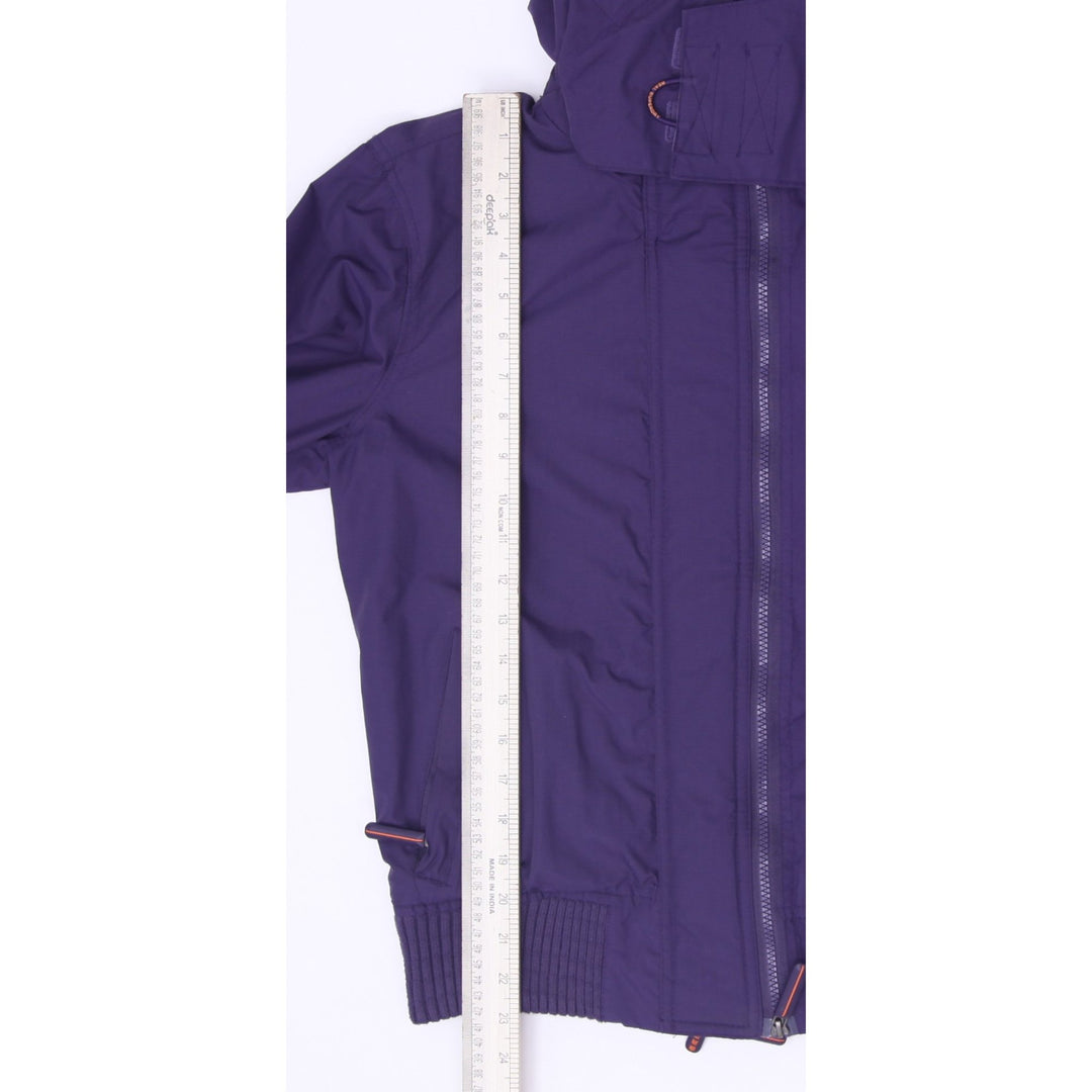 Ladies Superdry Windbomber Ripstop Hooded Bomber Jacket Size L