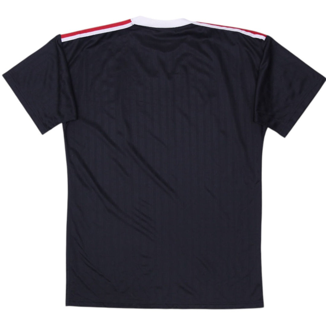 Adidas Striped Sleeve T-Shirt Size L | Migration_T-Shirts - Side View | Fashion Rerun