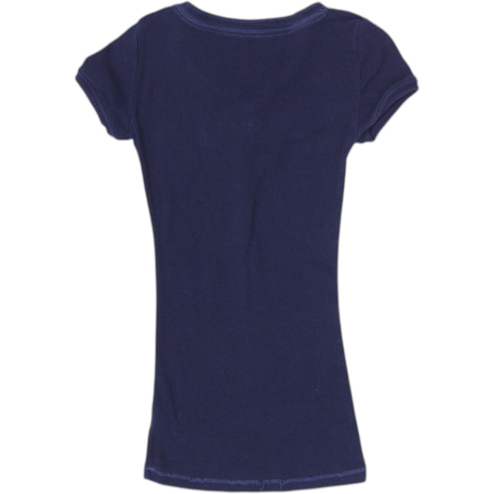 Y2K Ladies Aeropostale Graphic Short Sleeve Tee Size S
