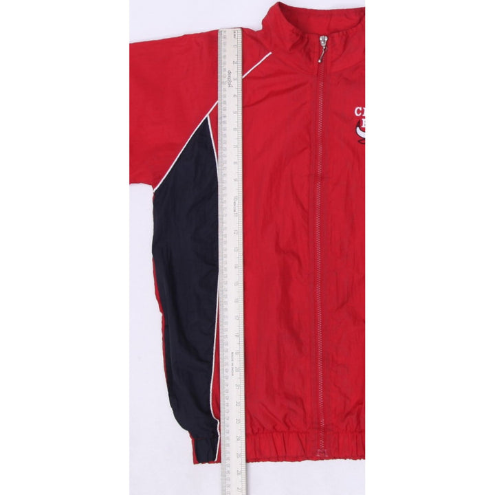Vintage Youth Boys Jumpball Club Chicago Bulls Windbreaker Zipper Jacket L (14/16) | Migration_Jackets - View | Fashion Rerun