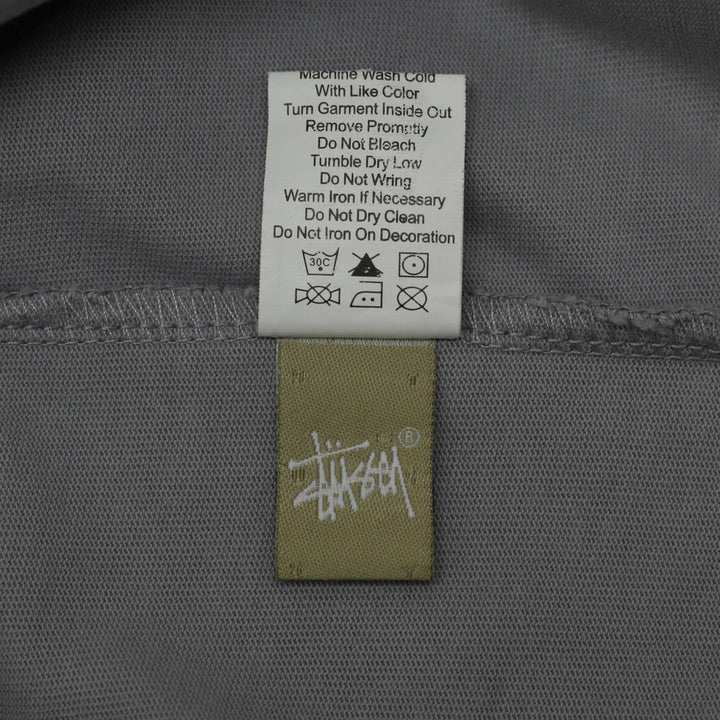 Mens Stussy Baseball Gray Short Sleeve Button Jersey L | Migration_Jerseys SW COLLECTION - View 6 | Fashion Rerun