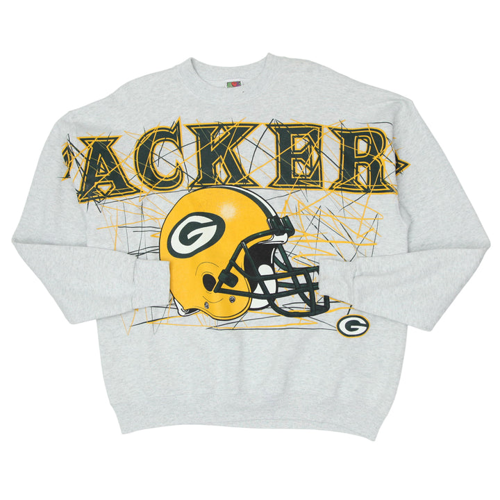 Vintage Green Bay Packers Crewneck Sweatshirt Made In USA