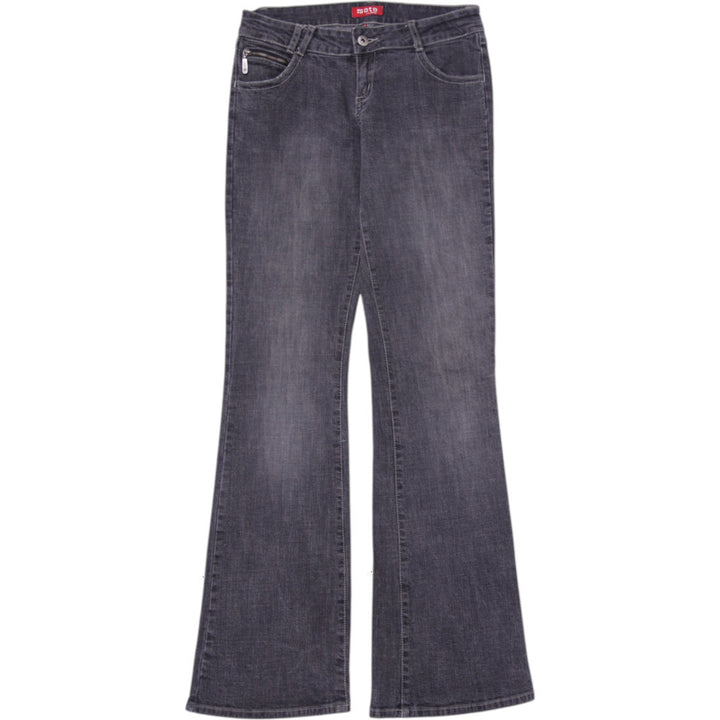 Y2K Ladies MOTO Low Rise Flare Jeans Size 28