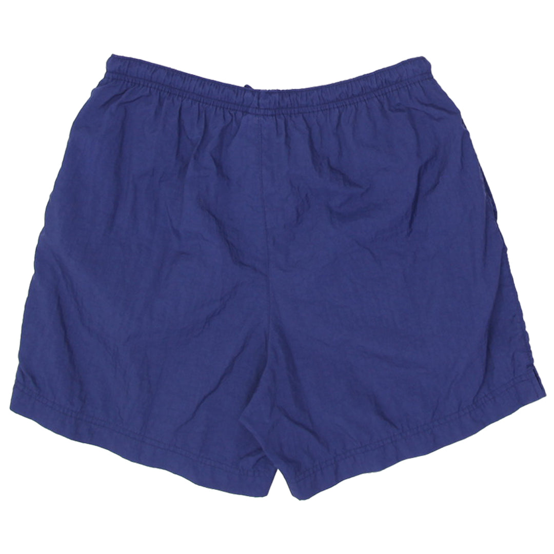 Vintage Ladies Embroidered Nike Logo Nylon Sports Shorts