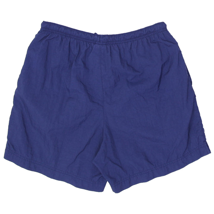 Vintage Ladies Embroidered Nike Logo Nylon Sports Shorts