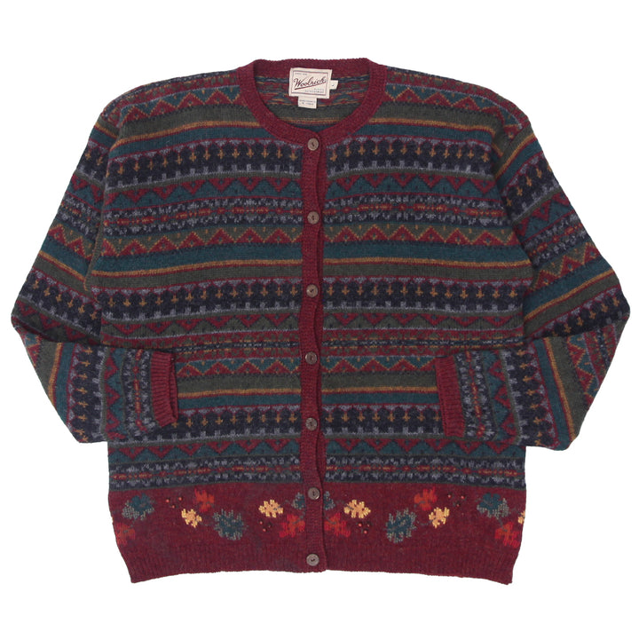90's Vintage Woolrich Knit Cardigan Sweater Ladies - Fashion Rerun Vintage Migration_Sweaters